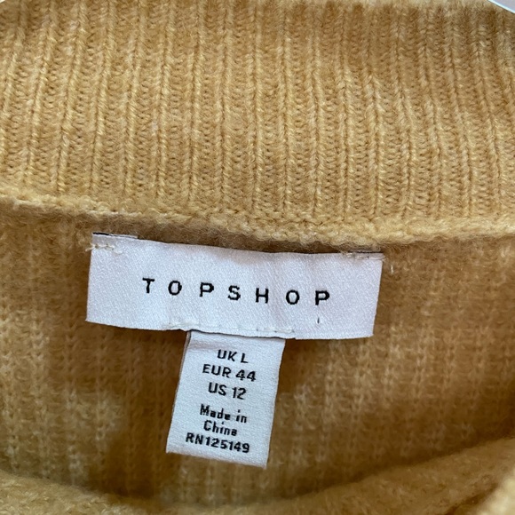 Topshop Cropped Sweater - Picture 5 of 5